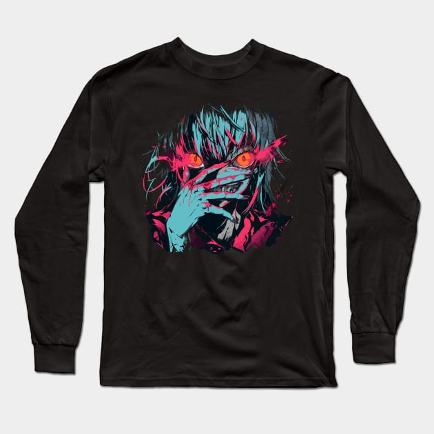 maniac Long Sleeve T-Shirt by Dragadin